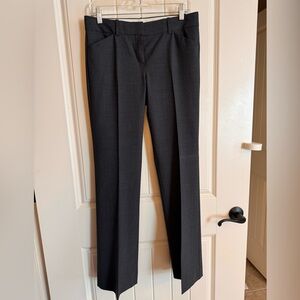 Theory Max C Tailor trousers
Charcoal gray wool
Size 6